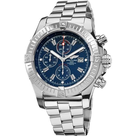 breitling super avenger 1 blue dial red hour hands|breitling b0148101c1e1.